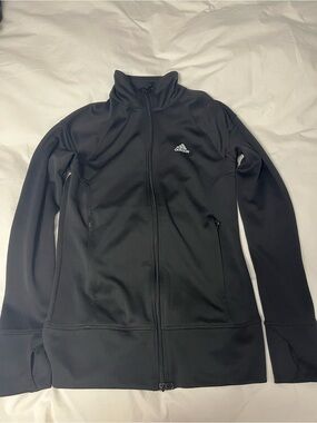 ADIDAS Women’s Black Full-Zip Training Jacket